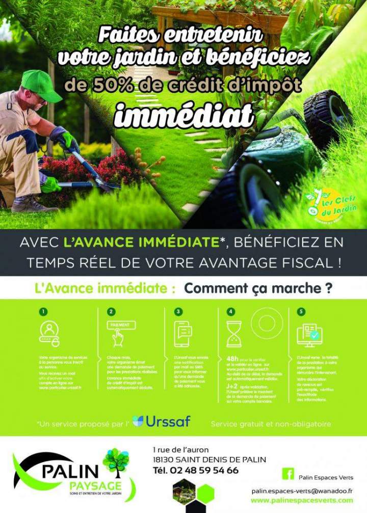 Entretien du jardin Saint-Denis-de-Palin