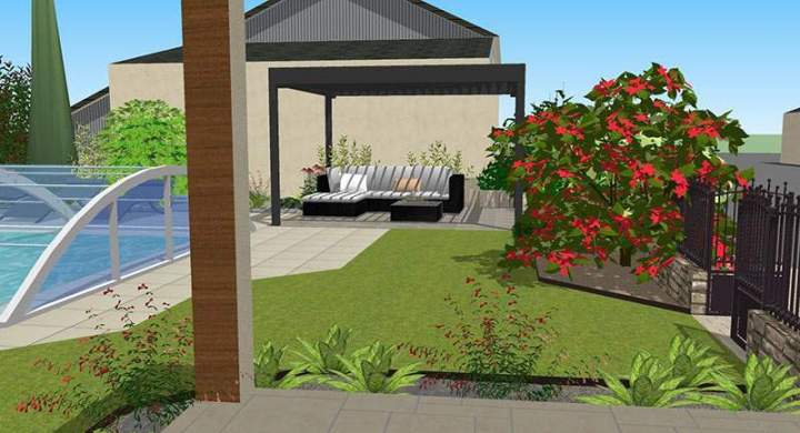 Plan simulation jardin Saint-Denis-de-Palin