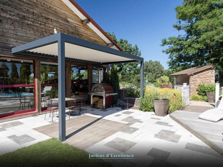 Pose de pergolas Saint-Denis-de-Palin