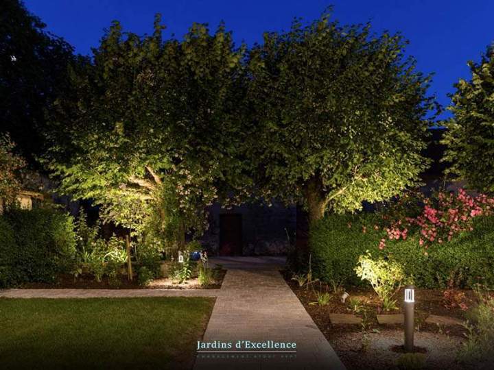 Balisage d'allées Saint-Denis-de-Palin